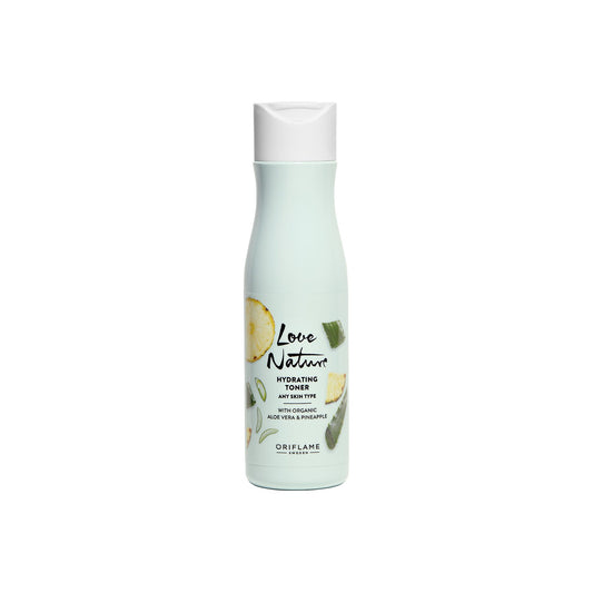 Love Nature Hydrating Toner with Organic Aloe Vera & Pineaple