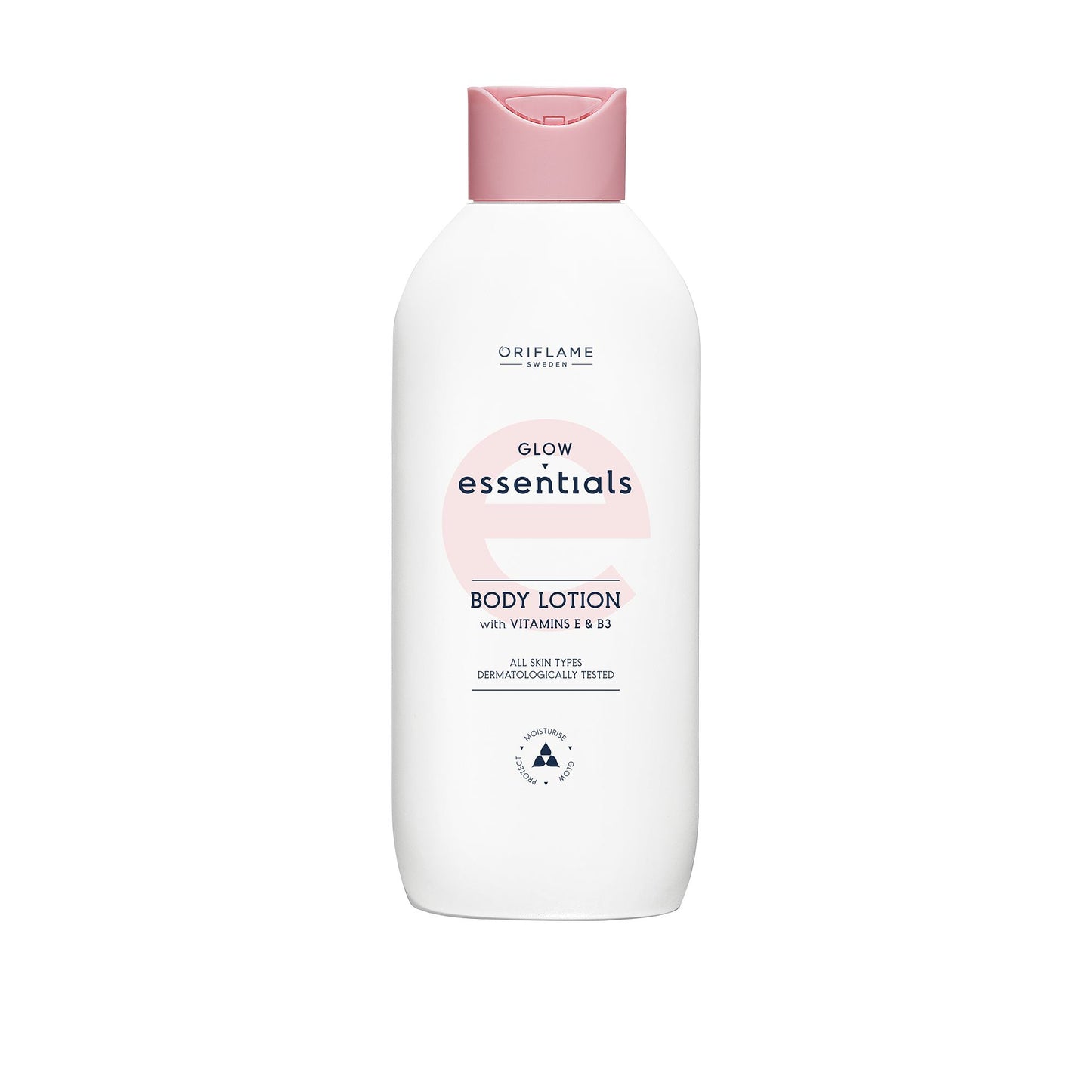 Glow Essentials Body Lotion with Vitamins E & B3