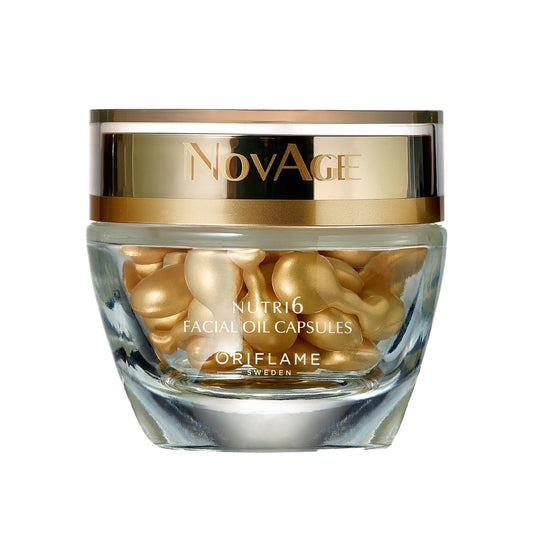 Novage Time Restore Nutri6 Facial OIL Capsules Oriflame 32631 extra nourishment