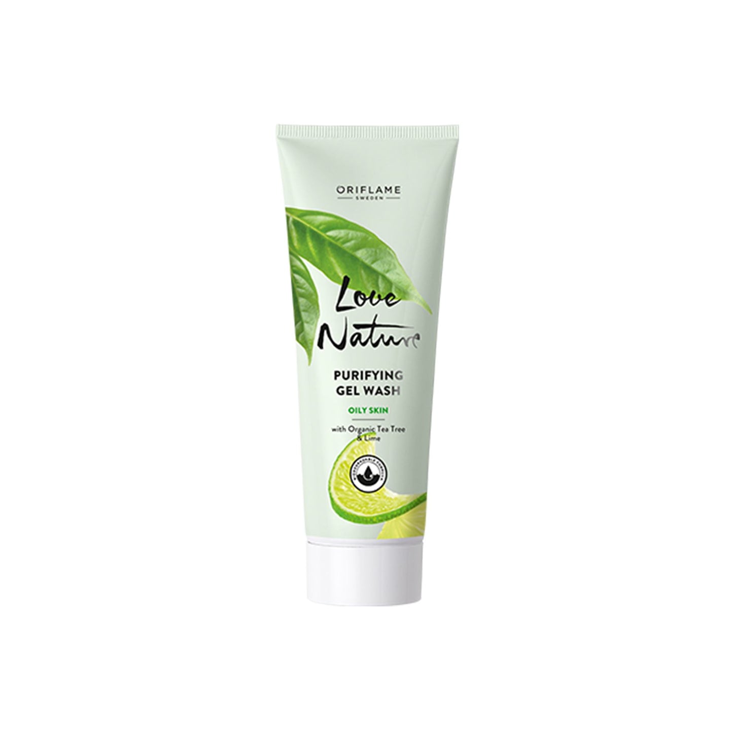 Love Nature Purifying Gel Wash Organic Tea Tree & Lime 125ml