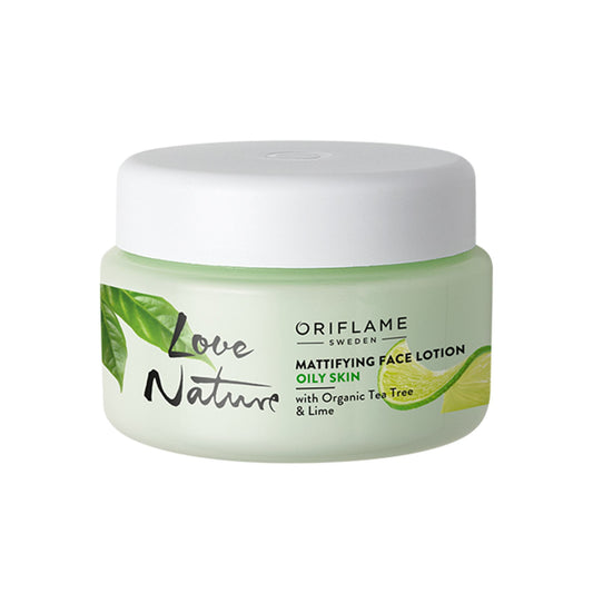 Love Nature Face Lotion Organic Tea Tree & Lime 50ml