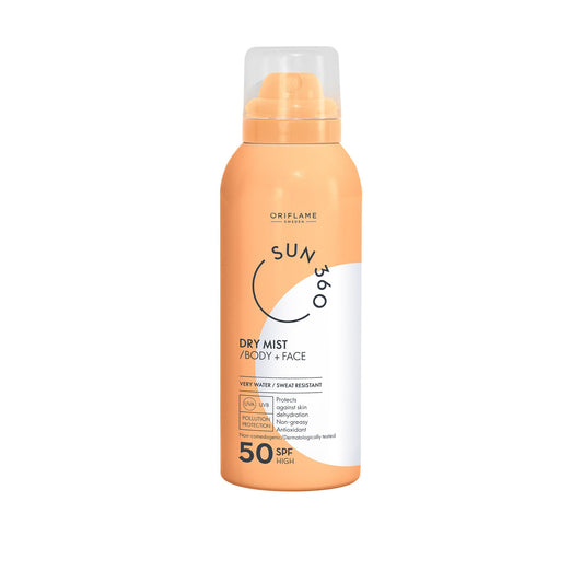 Dry Mist Body + Face SPF 50 High