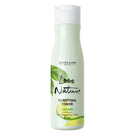 love nature purifying toner with organic tea tree & lime