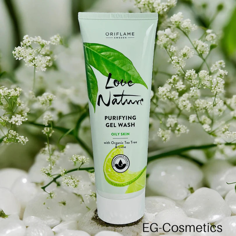 LN Purifying Gel Wash Organic Tea Tree & Lime 125m