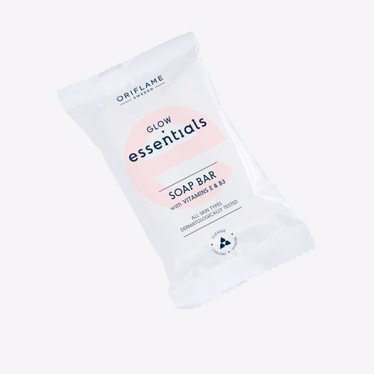 Glow Essentials Soap Bar With Vitamins E & B3