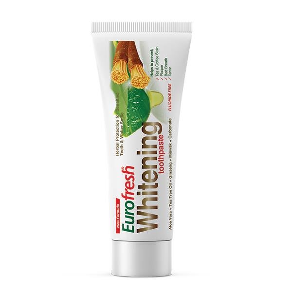 Eurofresh Aloe Vera Miswak Whitening Toothpaste - Glow